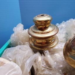 Lot of Brass Lamp Spacers