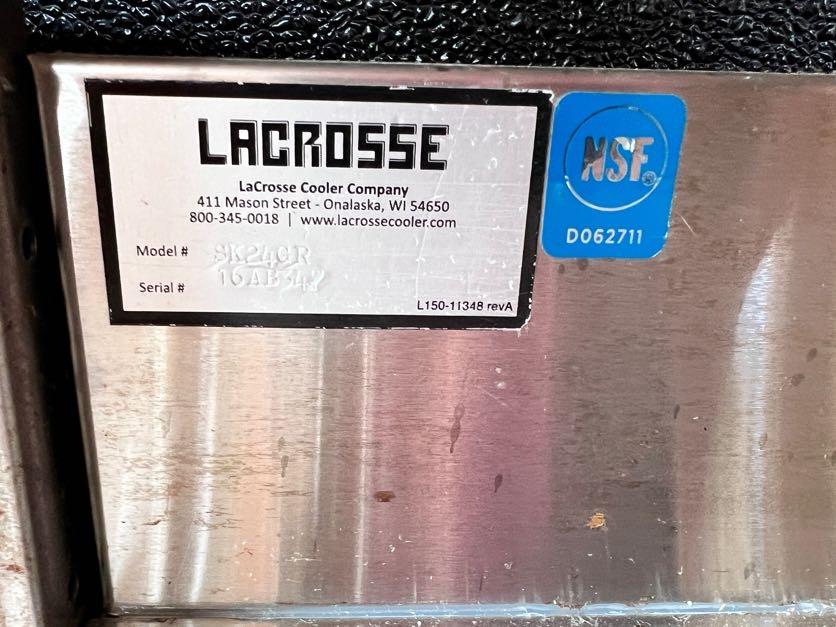 LaCrosse Stainless Steel SK24GR Underbar Glass Rack Storage Unit