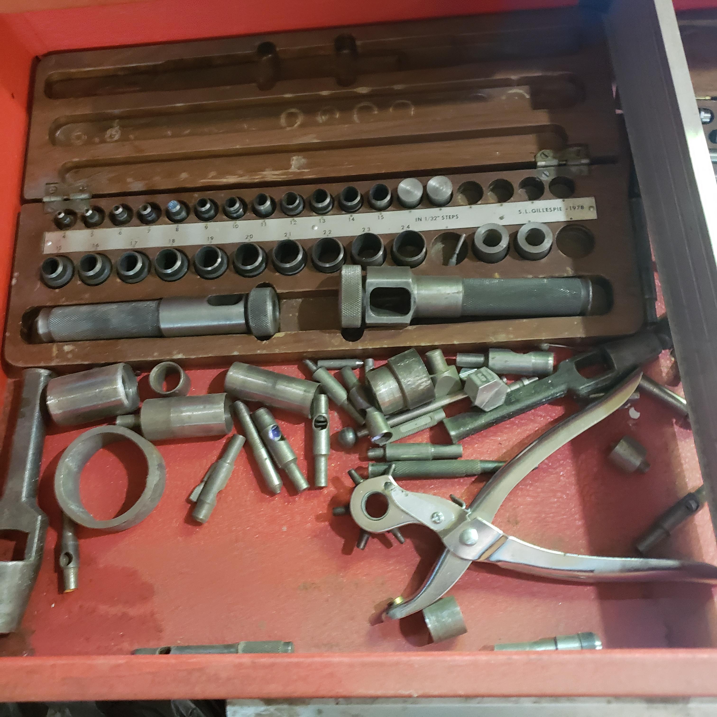 Kennedy Rolling Tool Box with Great Contents