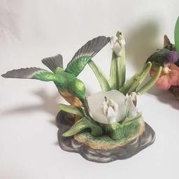 3 Piece Decorative Hummingbird Lot