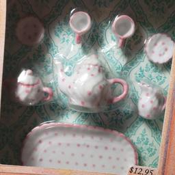 Hallmark Miniature Tea Set