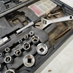 Tool Case with Various Tools