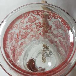 Decorative Glass Jar with Lid