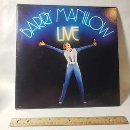 Vintage “Barry Manilow Live” Vinyl Record Album -1977