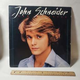 Vintage “John Schneider Now or Never” Vinyl Record Album