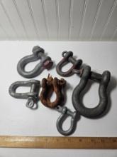 Assorted Lot of Shackles