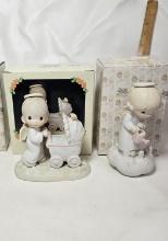 Lot of 2 Precious Moments Angel Figurines