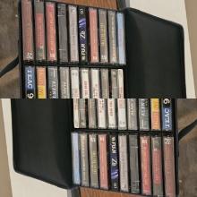 Cassette Tapes with Carry Case