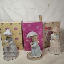 Lot of 3 Precious Moments Figurines