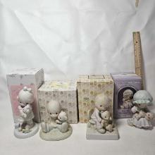 Lot of 4 Precious Moments Figurines