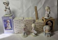 Lot of 5 Precious Moments Figurines