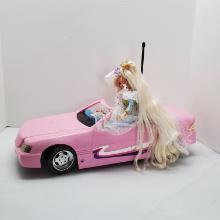 Barbie Car and Two Barbie Dolls