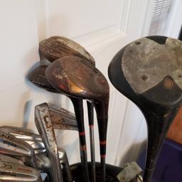 Golf Bag with Clubs