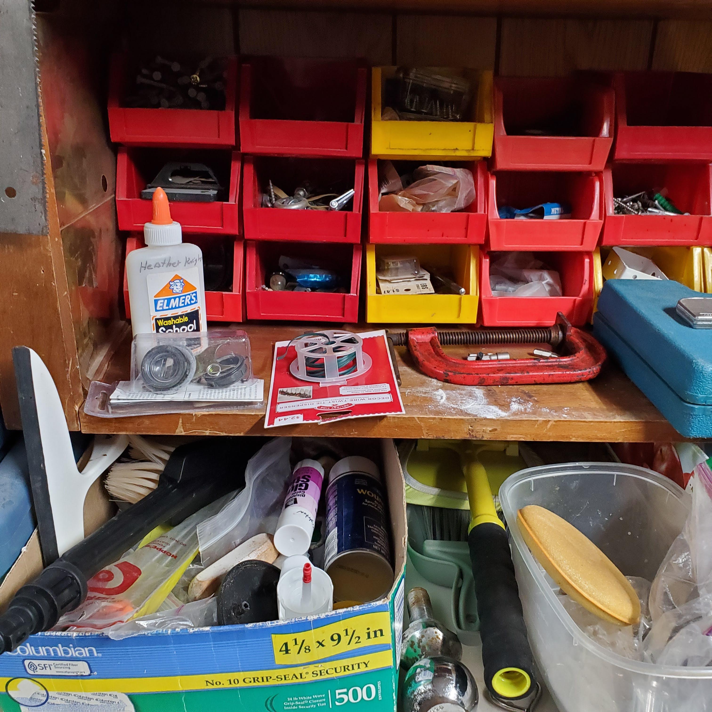 Lot of Garage Supplies