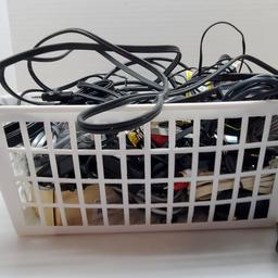 Lot of Electronics Cords and Adapters