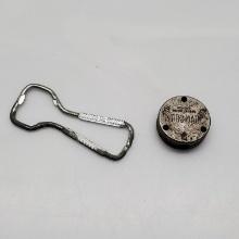 Vintage Metal Coca-Cola Bottle Opener and Vintage Mirro-Matic Pressure Cooker Weight  Regulator