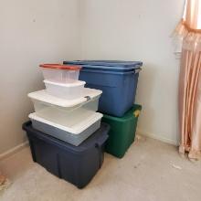 Lot of Various Size Totes