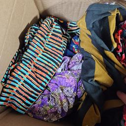 Box Lot of Assorted LulaRoe Dresses, Large and Up