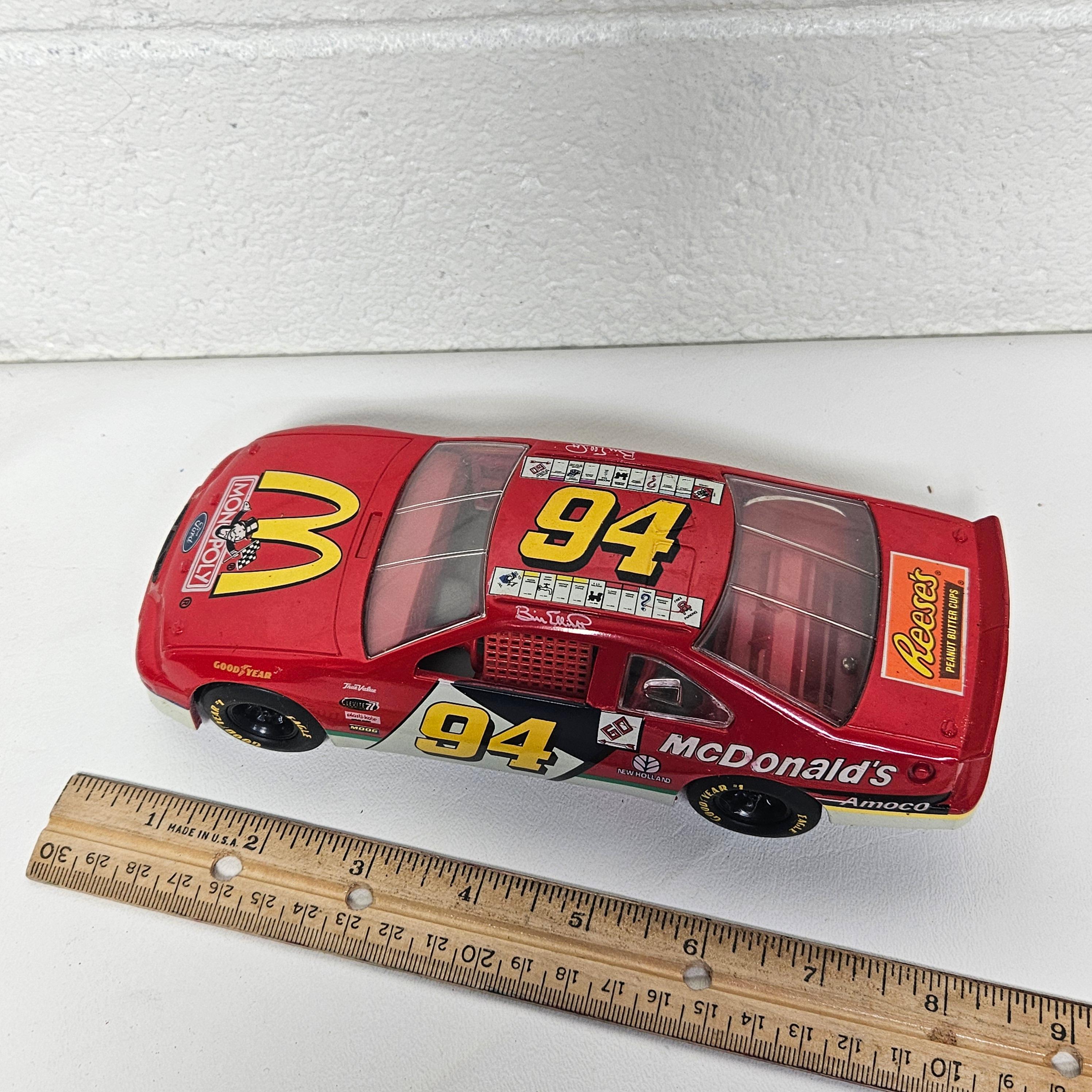 Racing Champions Bill Elliott McDonald’s Car