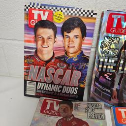 Lot of Earnhardt TV Guides