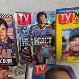 Lot of Earnhardt TV Guides