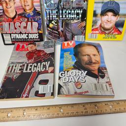 Lot of Earnhardt TV Guides