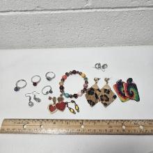 Assorted Lot of Fashion Jewelry