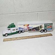 Vintage Mountain Dew Semi Truck and Trailer