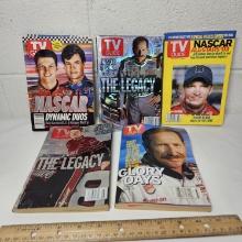 Lot of Earnhardt TV Guides