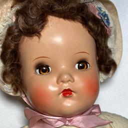Antique Composition Baby Dolls - One is Madame Alexander