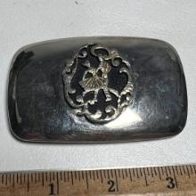 Vintage Belt Buckle with Couple Dancing