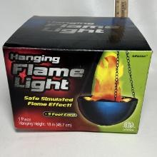 Hanging Flame Light by Amscan in Box