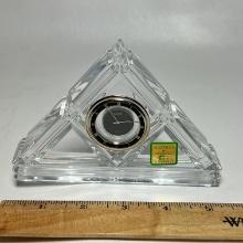 Marquis By Waterford Crystal Desk Clock