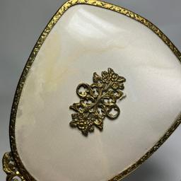 Vintage 24 Kt. Gold Plated Dresser Mirror