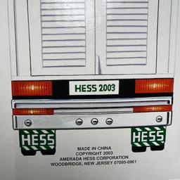 2003 Hess Toy Truck and Race Cars - New n Box