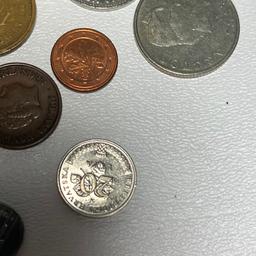 Lot of Various Foreign Coins