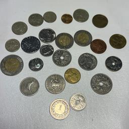 Lot of Various Foreign Coins