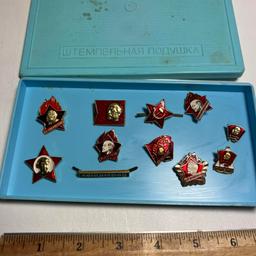 Lot of Russian Reproduction Pins