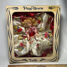 Vintage Play-House "Queen of Hearts" Doll in Original Box
