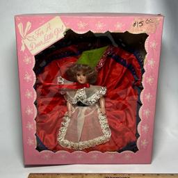 Vintage Nationality Dolls Co. "Swedish Girl" in Original Box