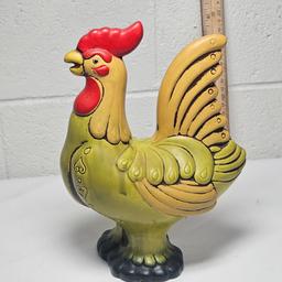 MCM Ceramic Rooster Statue By Norleans