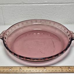 Pyrex Purple Glass Pie Plate