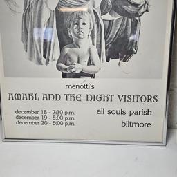 Framed All Souls Parish Biltmore Play Poster