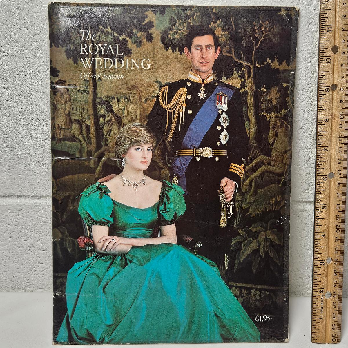 “The Royal Wedding” Official Souvenir Book of Princess Diana and Prince Charles