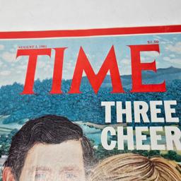 1980 Time Magazine “Three Cheers!” Prince Charles and Princess Diana
