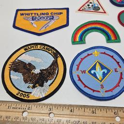 Lot of Assorted Vintage Patches and 1 Pin