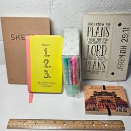 Lot of Assorted Note Pads, Journals and Stationary