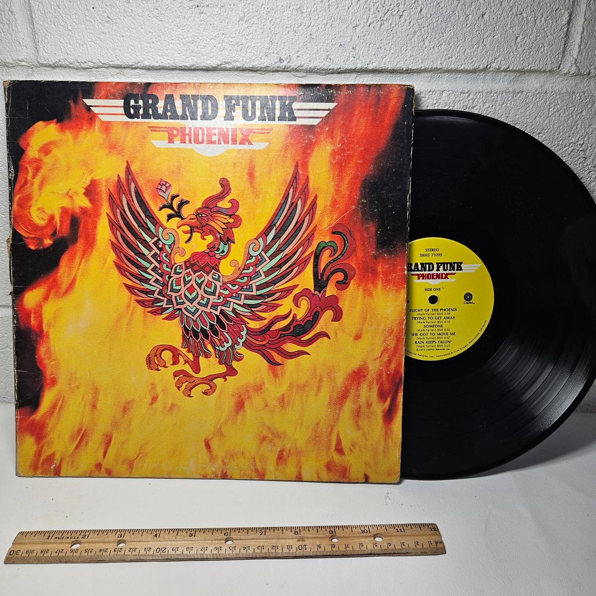 Vintage Vinyl Record Album, Grand Funk “Phoenix”