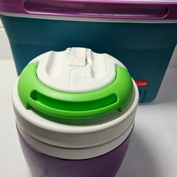 Lot of 2 Small Coolers and Water Jug