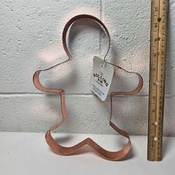 Jumbo Copper Plated Cookie Cutter